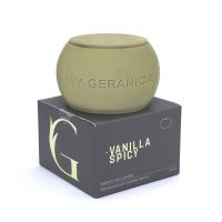 My Geranica / Свеча натуральная соевая "Vanilla Spicy", 110 мл