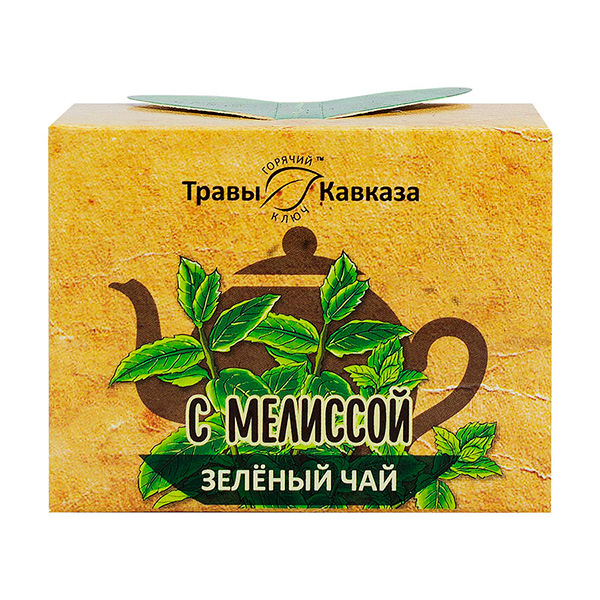 Чай зеленый с мелиссой, 50 гр