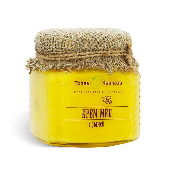 Крем-мед с дыней, 300 гр