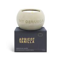 My Geranica / Свеча натуральная соевая "Apricot Vanilla", 110 мл