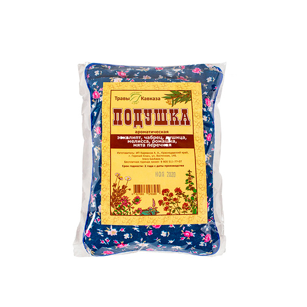 Подушка ароматическая 6 трав (10*15 см)