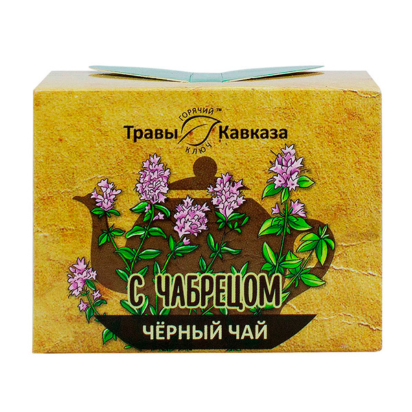 Чай черный с чабрецом, 50 гр