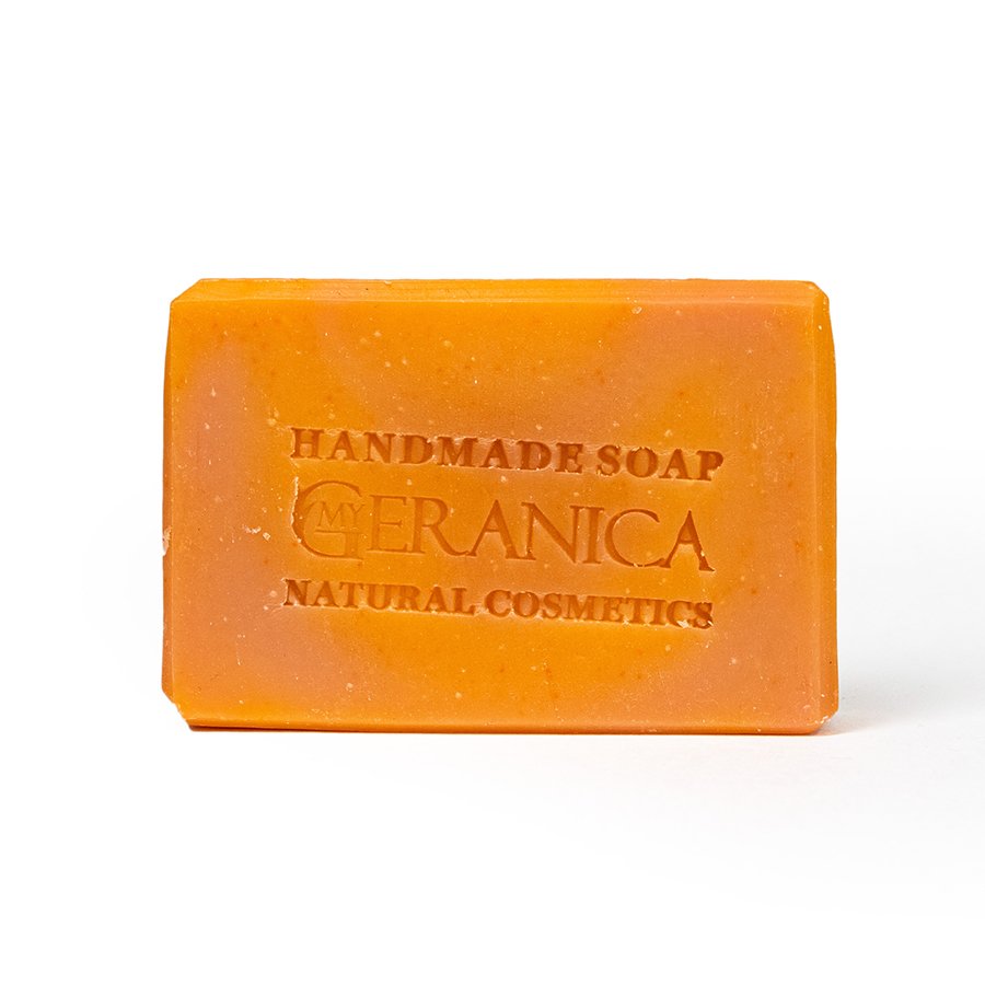 My Geranica / Мыло ручной работы №8 "АПЕЛЬСИН, КОРИЦА", 100 гр.