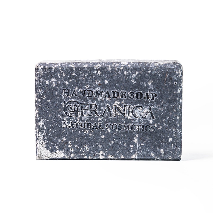 My Geranica / Мыло ручной работы №9 "ГЛИНА-СОЛЬ", 100 гр.