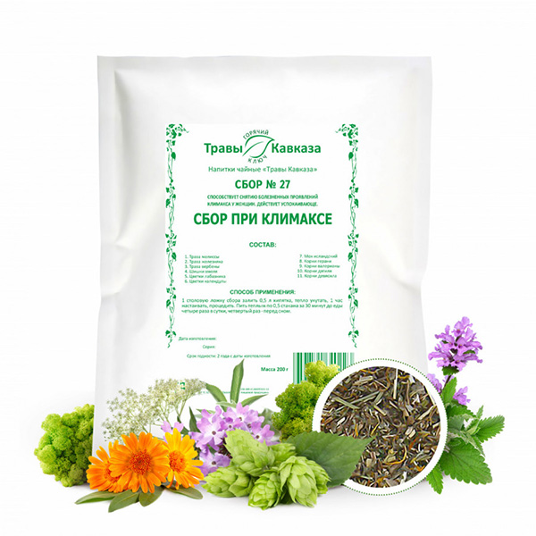 №27 Сбор при климаксе, 200 гр.