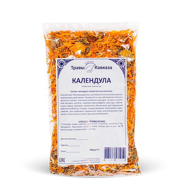 Календула (цвет), 50гр. Календула (цвет), 50гр.