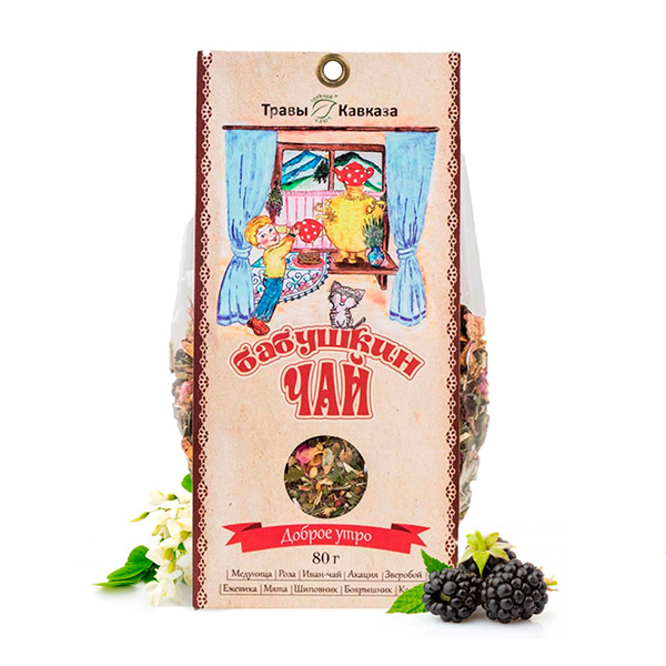 Бабушкин чай "Доброе утро", 80 гр.