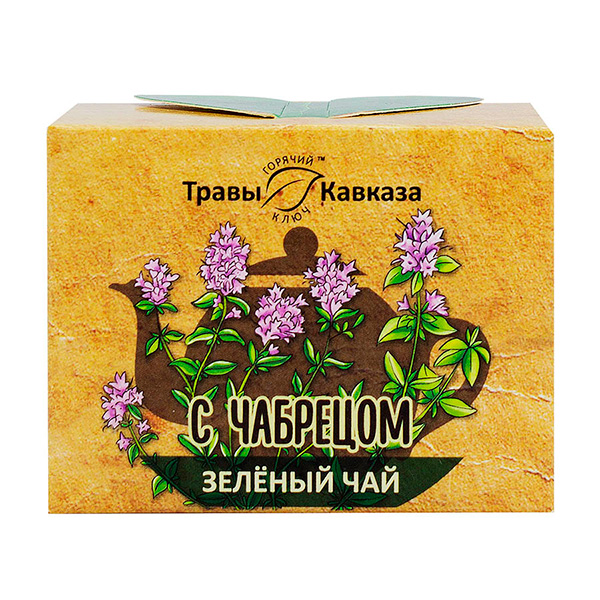 Чай зеленый с чабрецом, 50 гр