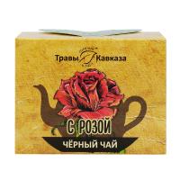 Чай черный с розой, 50 гр
