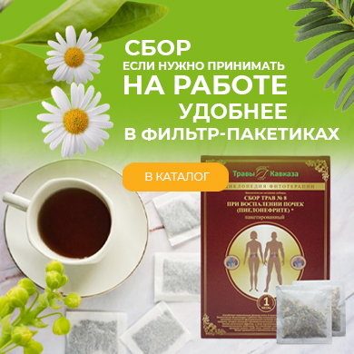 Сборы в фильтр пакетах Сборы трав в фильтр пакетах