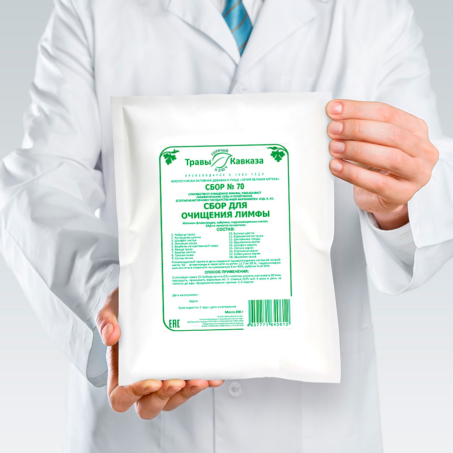 Сбор для очищения лимфы